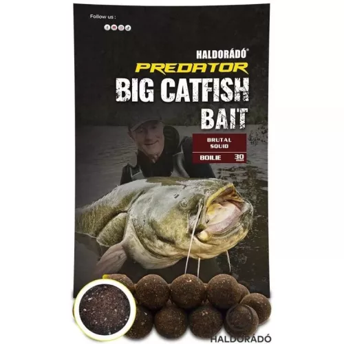 HALDORÁDÓ Catfish Bait Boilie 30+ - Brutal Squid 1000 g
