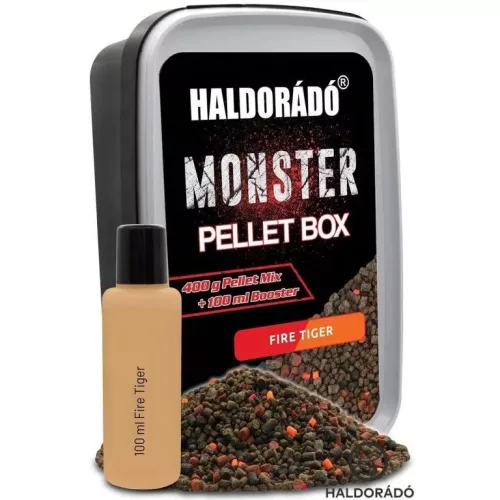 HALDORÁDÓ MONSTER Pellet Box - Fire Tiger 400 g