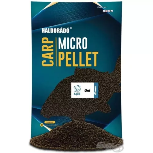 HALDORÁDÓ Carp Micro Pellet - Aqua Garant Uni Pellet 2 mm 700g, 2mm