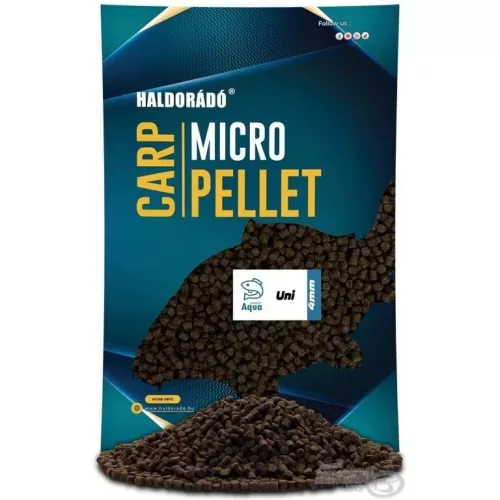 HALDORÁDÓ Carp Micro Pellet - Aqua Garant Uni Pellet 4 mm 700g, 4mm