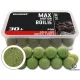 HALDORÁDÓ MAX MOTION Boilie Long Life 30+ mm - Green Force 400 g / 30 mm