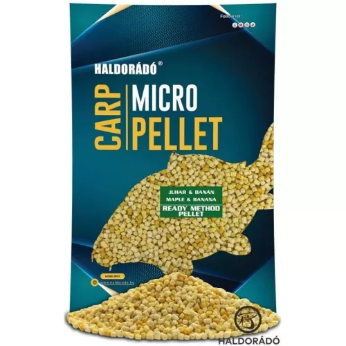 HALDORÁDÓ Ready Method Pellet - Juhar & Banán 600 g
