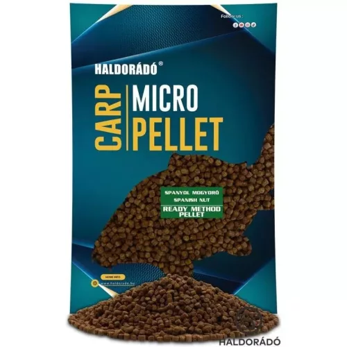 HALDORÁDÓ Ready Method Pellet - Spanyol Mogyoró 600 g
