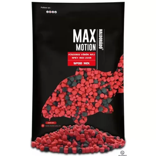 HALDORÁDÓ MAX MOTION Spod Mix - Fûszeres Vörös Máj 750 g