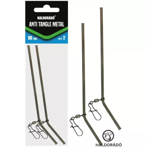 HALDORÁDÓ Anti Tangle Metal Tube - extra erős fém gubancgátló cső 2 db / csomag
