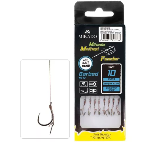 Mikado Method Feeder MF13 Csalitüskés Rig No.8 10cm