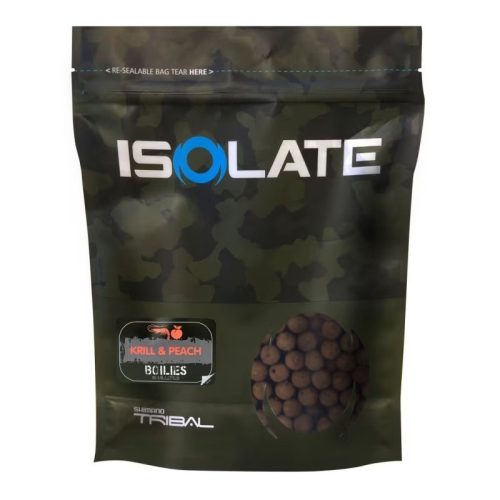 Shimano Bait Isolate Boillie Krill Peach 24mm - 1kg