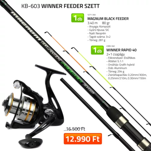 NEVIS Winner feeder szett 1271-345+ 2309-340