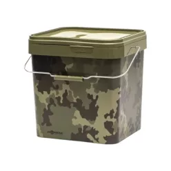 Korda Camo Bucket - Terepmintás kocka vödör 17l