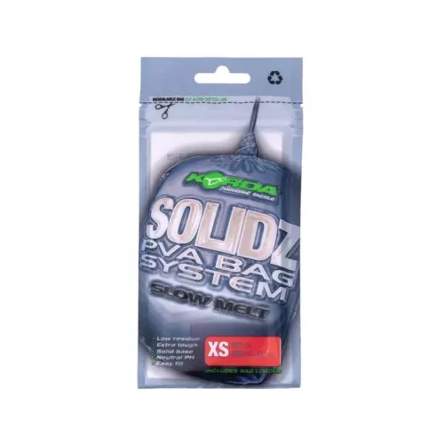 Korda Solidz PVA bags Slow Melt XS