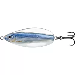 LIVETARGET ERRATIC SHINER SPOON SILVER/BLUE50 MM 7 G