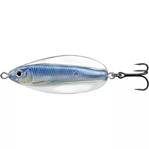 LIVETARGET ERRATIC SHINER SPOON SILVER/BLUE55 MM 11 G