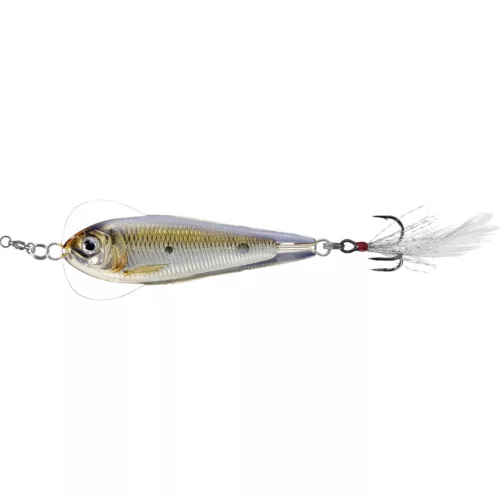 LIVETARGET FLUTTER SHAD JIGGING SPOON SILVER/BRONZE 50 MM 11 G