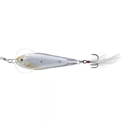 LIVETARGET FLUTTER SHAD JIGGING SPOON SILVER/PEARL50 MM 11 G