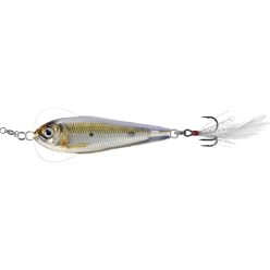   LIVETARGET FLUTTER SHAD JIGGING SPOON SILVER/BRONZE 55 MM 14 G