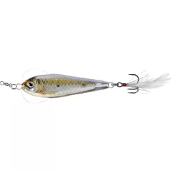   LIVETARGET FLUTTER SHAD JIGGING SPOON SILVER/BRONZE 55 MM 14 G