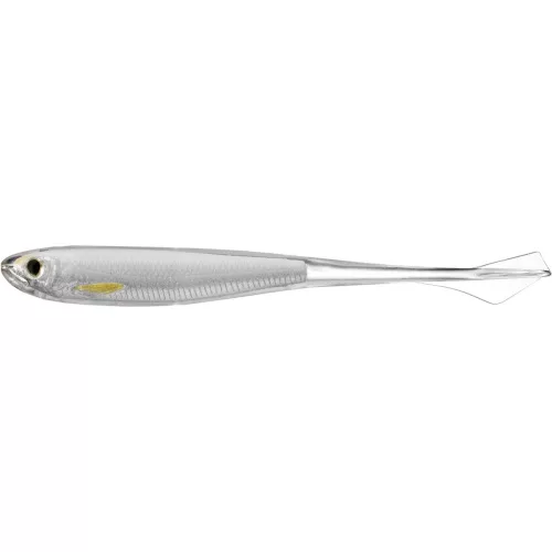 LIVETARGET GHOST TAIL MINNOW DROPSHOT BAIT SILVER/PEARL 95 MM