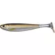 LIVETARGET SLOW-ROLL SHINER PADDLE TAIL SILVER/BROWN 100 MM