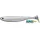 LIVETARGET SLOW-ROLL SHINER PADDLE TAIL SILVER/PEARL 100 MM