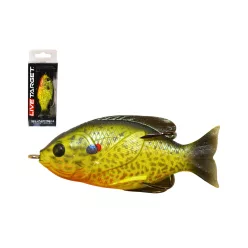   LIVETARGET SUNFISH WALKING BAIT FLORESCENT PUMPKINSEED 75 MM 12 G