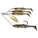 LIVETARGET MINNOW SPINNER RIG PURPLE DARK AMBER/GOLD SMALL 7 G