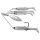 LIVETARGET MINNOW SPINNER RIG PURPLE PEARL WHITE/SILVER SMALL 7 G