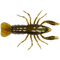   LIVETARGET 2.8" CRAWFISH UN-RIGGED GREEN / MOSS 71 MM  SINKING
