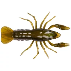   LIVETARGET 2.8" CRAWFISH UN-RIGGED GREEN / MOSS 71 MM  SINKING
