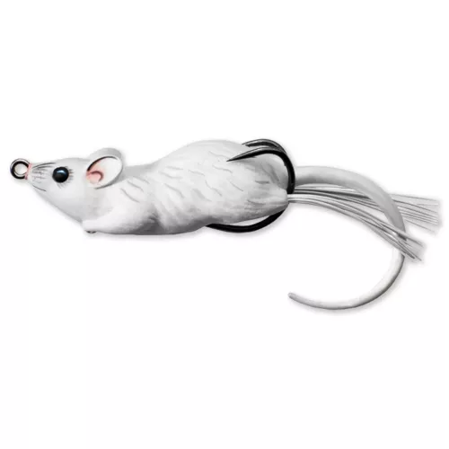 LIVETARGET MOUSE WALKING BAIT GREY/WHITE 90 MM 28 G FLOATING
