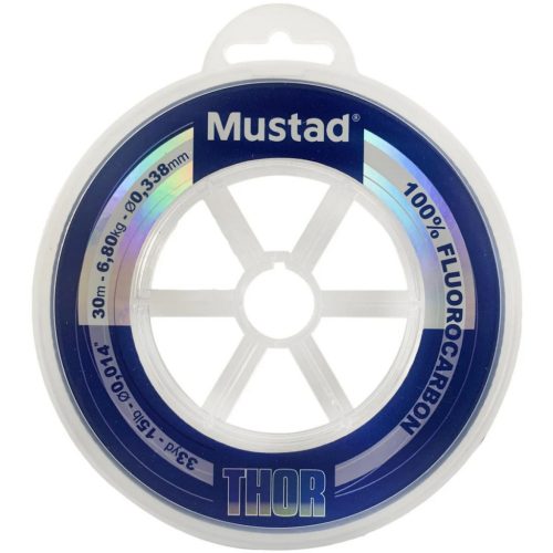 MUSTAD THOR FC LEADER 33YD 15LB C  CLEAR