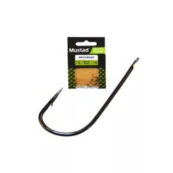 MUSTAD ULTRA NP MATCH MAGGOT SPADE BARBED 10 15DB/CSOMAG
