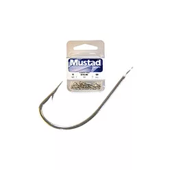MUSTAD CRYSTAL HOOKS NICKEL 10 50DB/CSOMAG