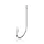MUSTAD CRYSTAL HOOKS NICKEL 1/0 25DB/CSOMAG