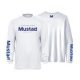 LIGHT GREY BRAND LONGSLEEVE UV - REPREVE+SPANDEX XXL