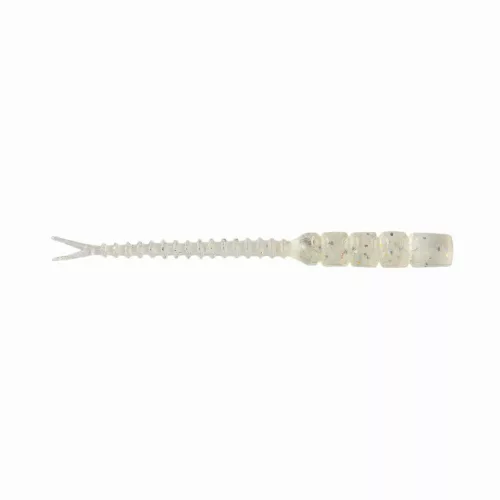 MUSTAD AJI HELLGRAMITE 2   CLEAR RAINBOW GLITTER 12DB/CSOMAG