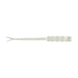   MUSTAD AJI HELLGRAMITE 2   CLEAR LUMINOUS SILVER GLITTER 12DB/CSOMAG