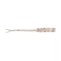 MUSTAD AJI HELLGRAMITE 2   CLEAR PURPLE GLITTER 12DB/CSOMAG