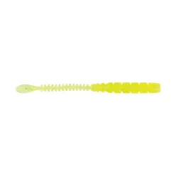 MUSTAD AJI BEAVER TAIL 2.5   CLEAR CHARTREUSE 12DB/CSOMAG