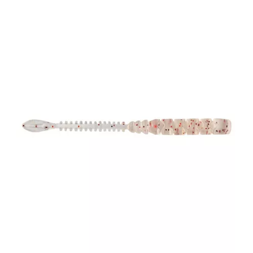 MUSTAD AJI BEAVER TAIL 2.5   UV CLEAR RED GLITTER 12DB/CSOMAG