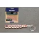 MUSTAD AJI CURLY TAIL 2.5   UV CLEAR RED GLITTER 12DB/CSOMAG