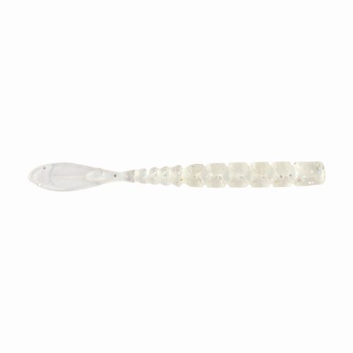 MUSTAD AJI FISH TAIL 2   CLEAR RAINBOW GLITTER 12DB/CSOMAG