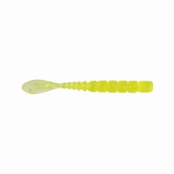 MUSTAD AJI FISH TAIL 2   CLEAR CHARTREUSE 12DB/CSOMAG