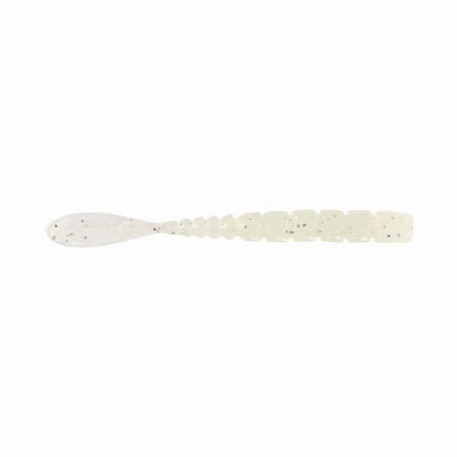 MUSTAD AJI FISH TAIL 2   CLEAR LUMINOUS SILVER GLITTER 12DB/CSOMAG