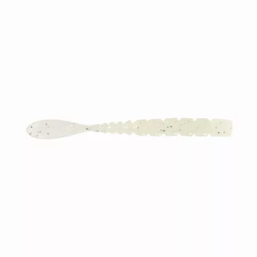 MUSTAD AJI FISH TAIL 2   CLEAR LUMINOUS SILVER GLITTER 12DB/CSOMAG