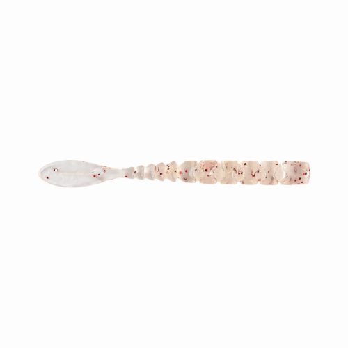 MUSTAD AJI FISH TAIL 2   UV CLEAR RED GLITTER 12DB/CSOMAG