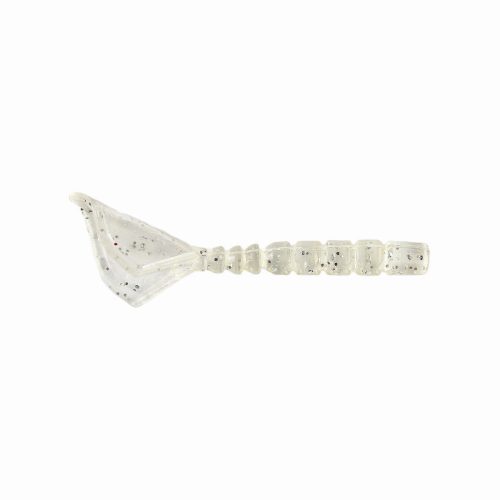 MUSTAD AJI PARACHUTE TAIL 1.7   CLEAR RAINBOW GLITTER 12DB/CSOMAG