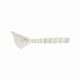 MUSTAD AJI PARACHUTE TAIL 1.7   CLEAR LUMINOUS SILVER GLITTER 12DB/CSOMAG