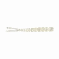MUSTAD AJI SPLIT TAIL 2   CLEAR RAINBOW GLITTER 12DB/CSOMAG