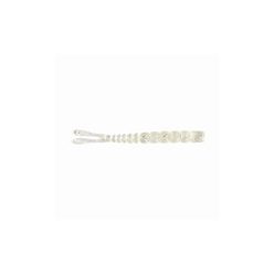 MUSTAD AJI SPLIT TAIL 2   CLEAR PURPLE GLITTER 12DB/CSOMAG