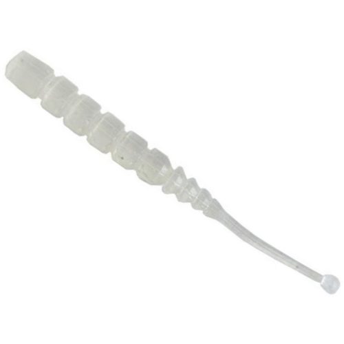 MUSTAD AJI BALL TAIL 2   CLEAR LUMINOUS SILVER GLITTER 12DB/CSOMAG